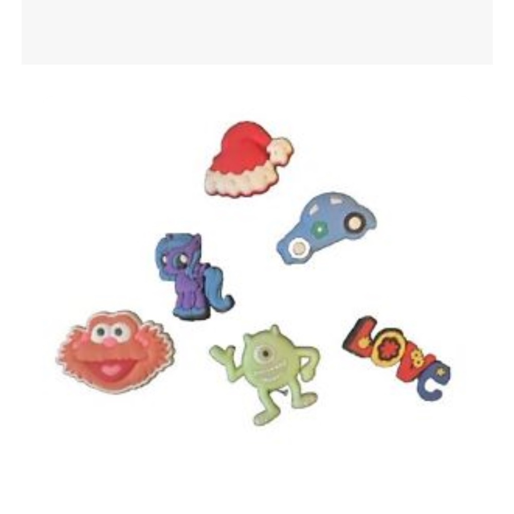 Croc charms Monster Inc Sesame Street My Little Pony Love Fun